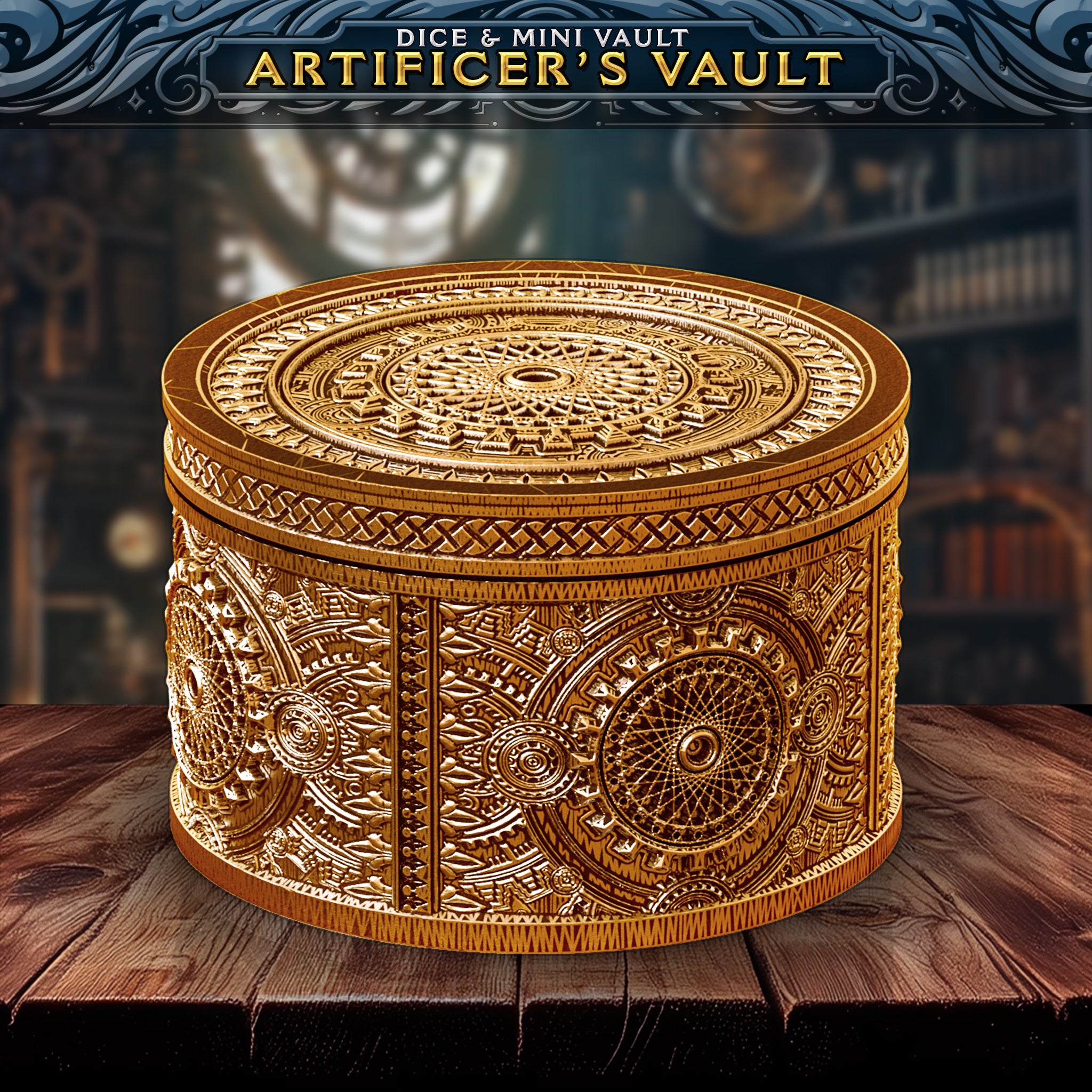 Artificer Tankard Dice Tower, Tray, and Vault