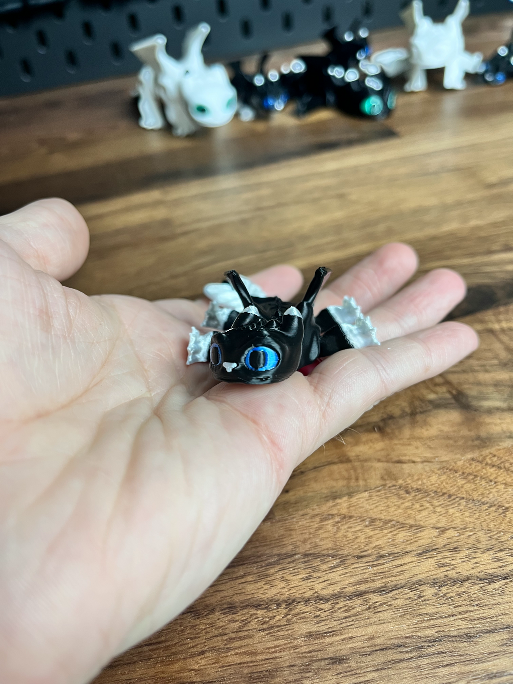 Dart (Tiny) – Articulated 3D Printed How To Train Your Dragon Figure