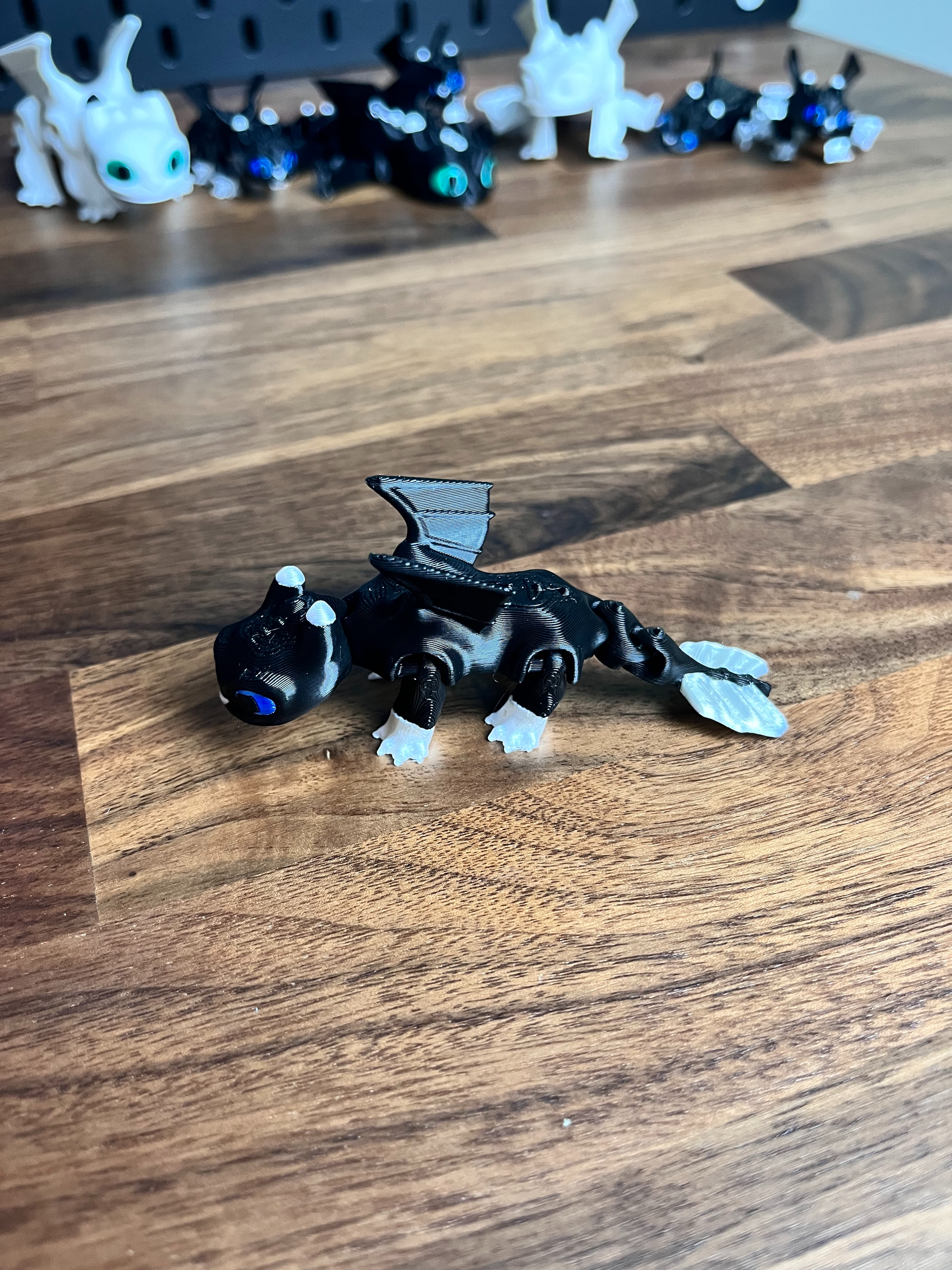 Dart (Tiny) – Articulated 3D Printed How To Train Your Dragon Figure