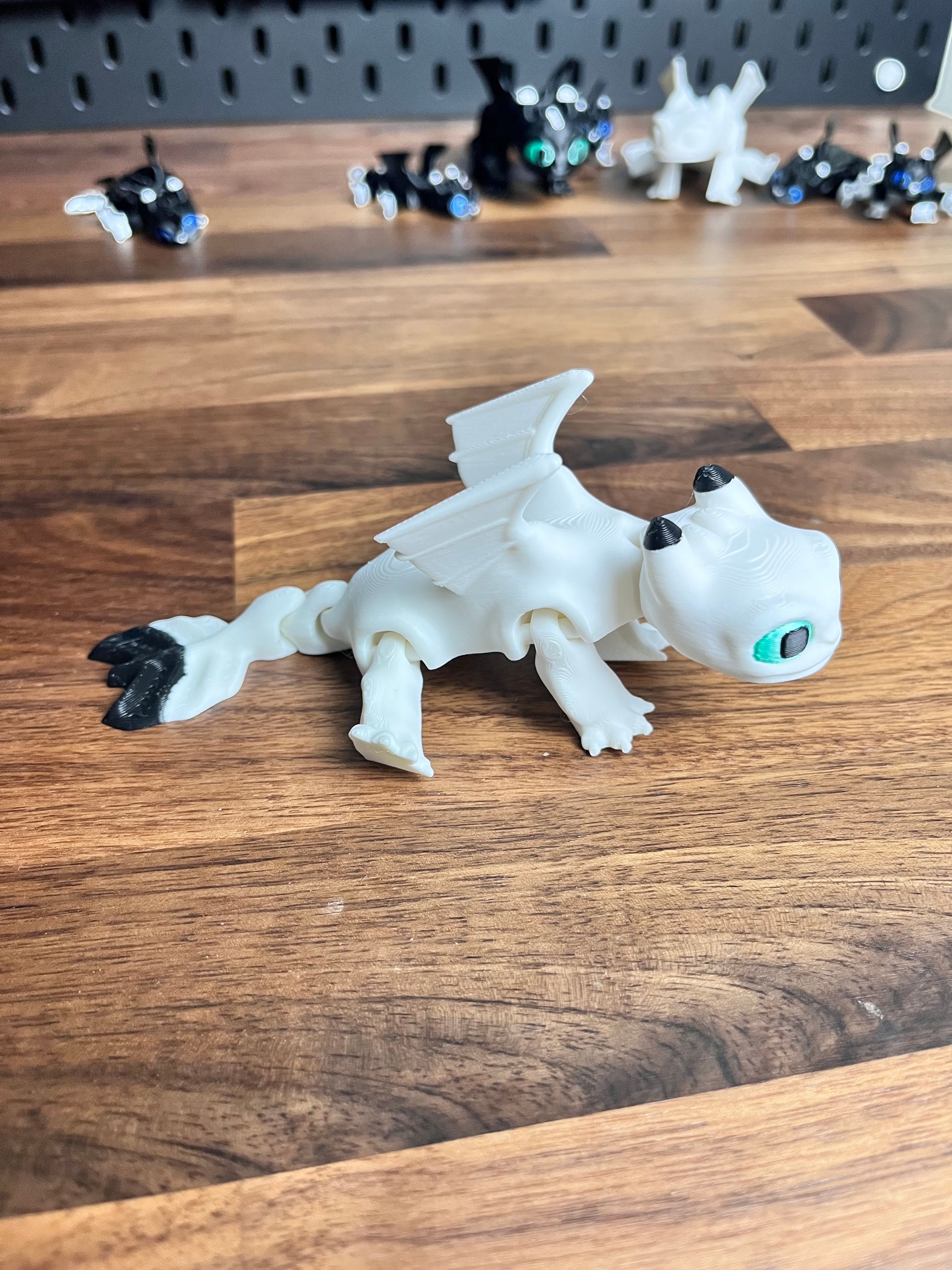 Pouncer (Tiny) – Articulated 3D Printed How To Train Your Dragon Figure