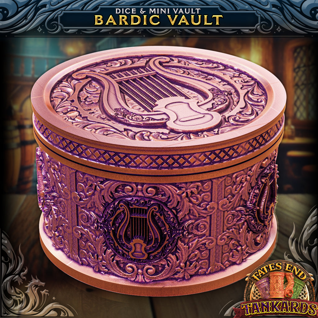 Bard Tankard Dice Tower, Tray, and Vault