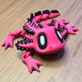 Blob Axolotl (Medium) – Articulated 3D Printed Collectible