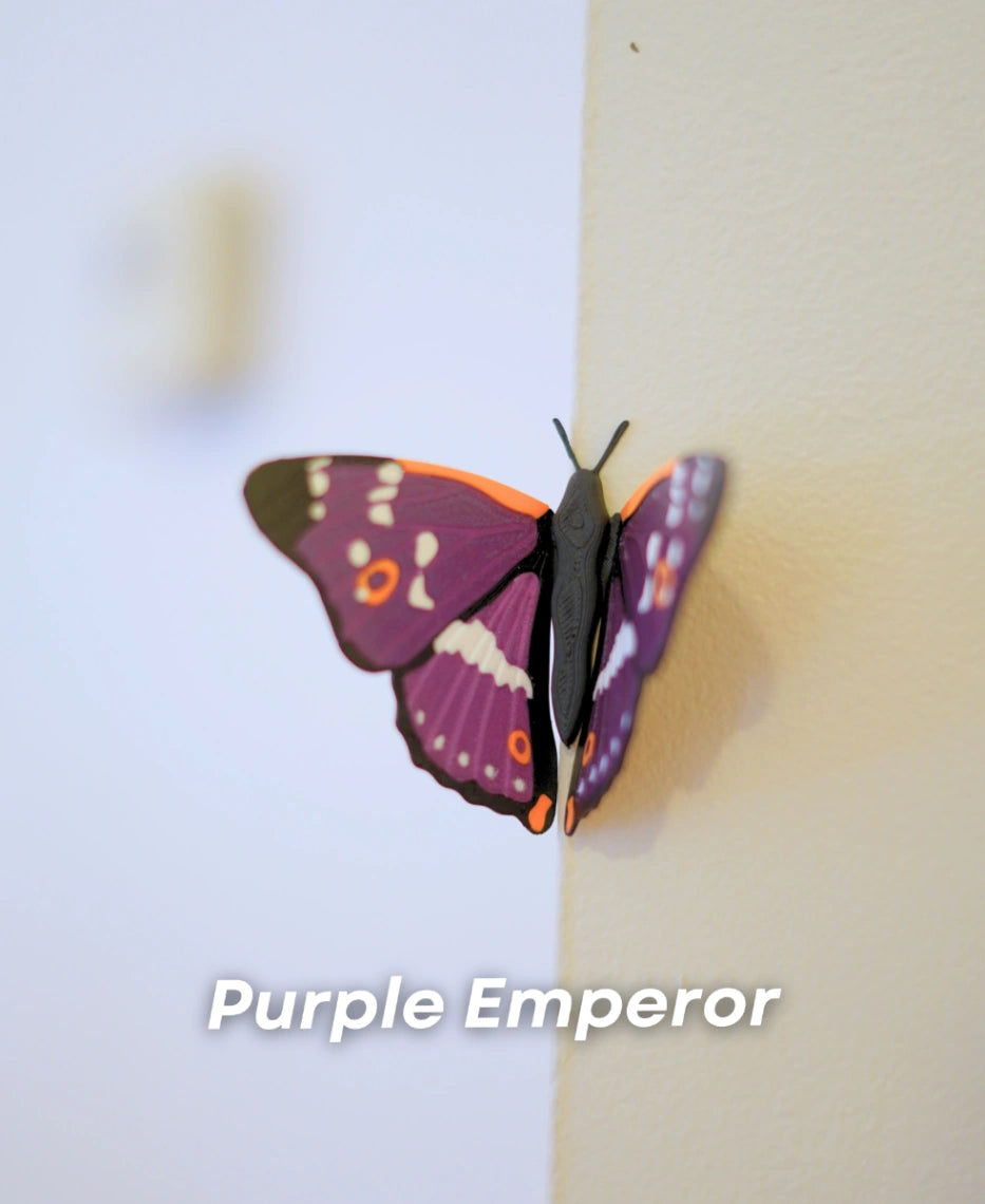 Magnetic Purple Emperor Butterfly