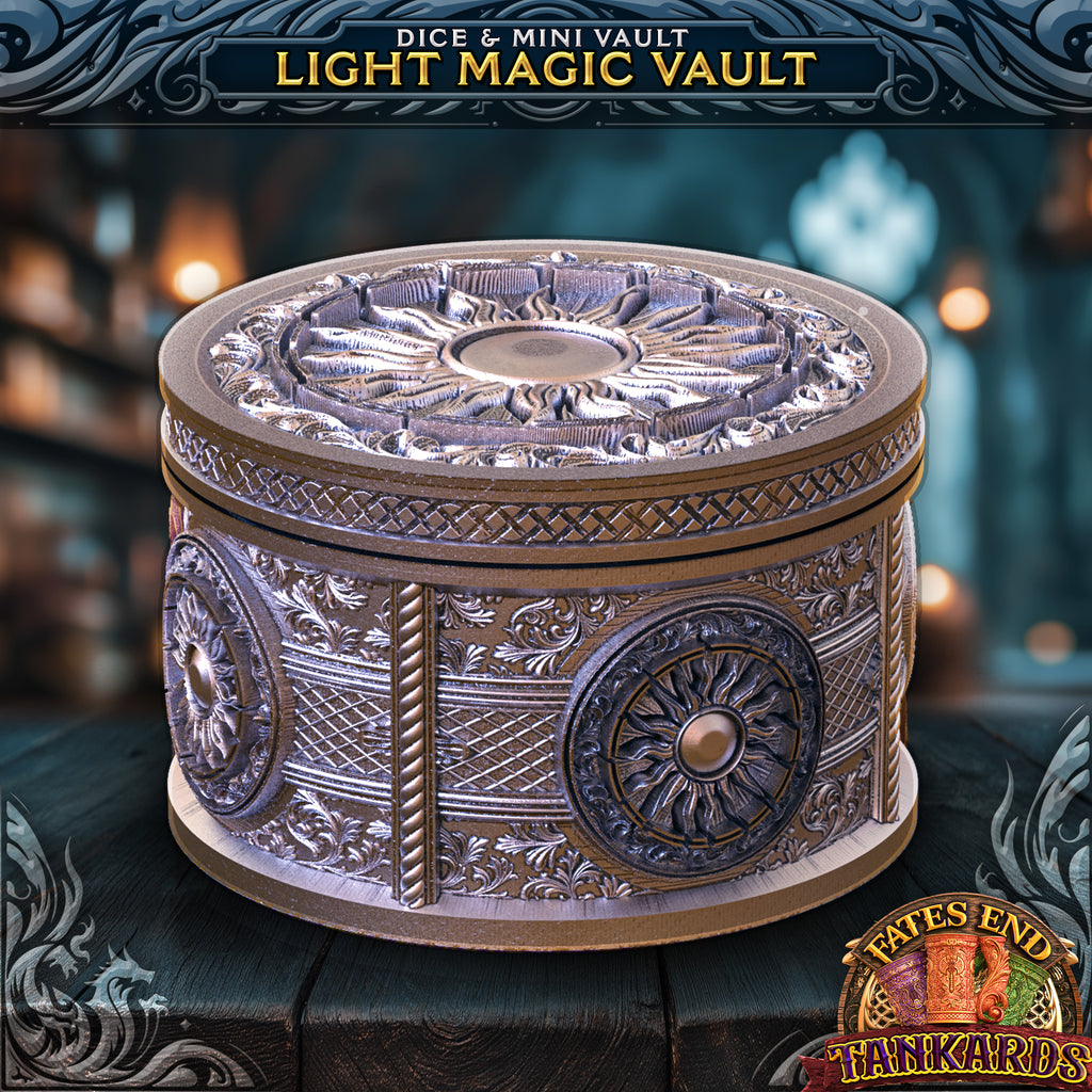 Light Tankard Dice Tower, Tray, and Vault