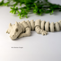 Skeleton Dragon (Medium)  – Articulated 3D Printed Collectible