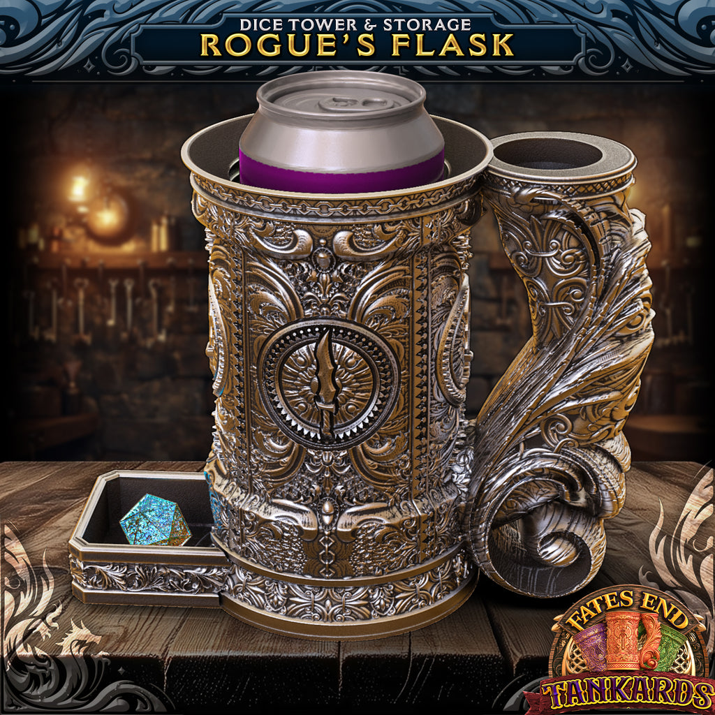 Rogue Tankard Dice Tower, Tray, and Vault