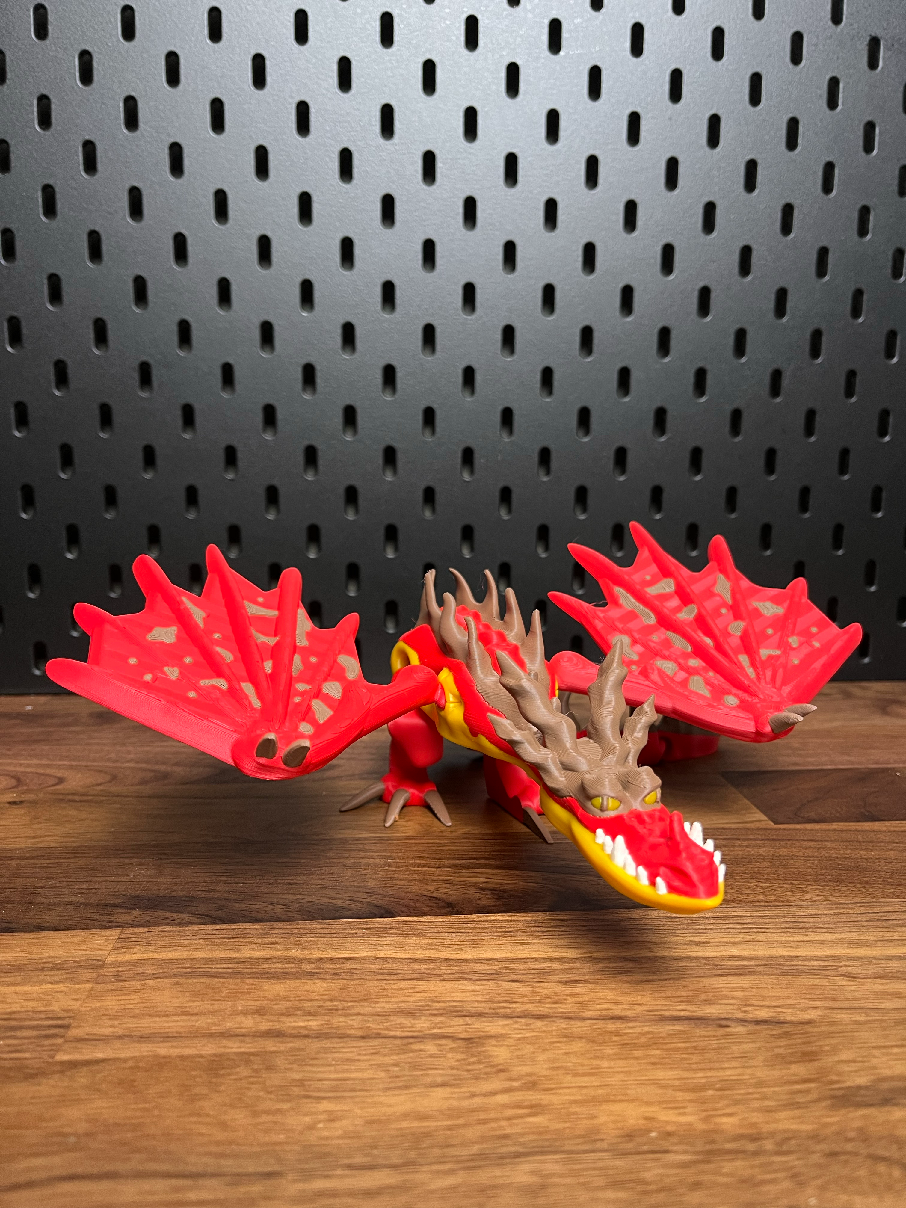 Hookfang (Large) – Articulated 3D Printed How To Train Your Dragon Figure