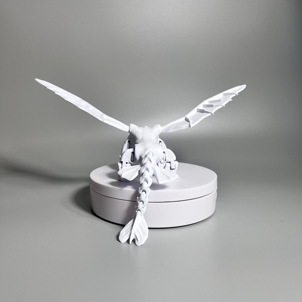 Light Fury (Medium) – Articulated 3D Printed How To Train Your Dragon Figure