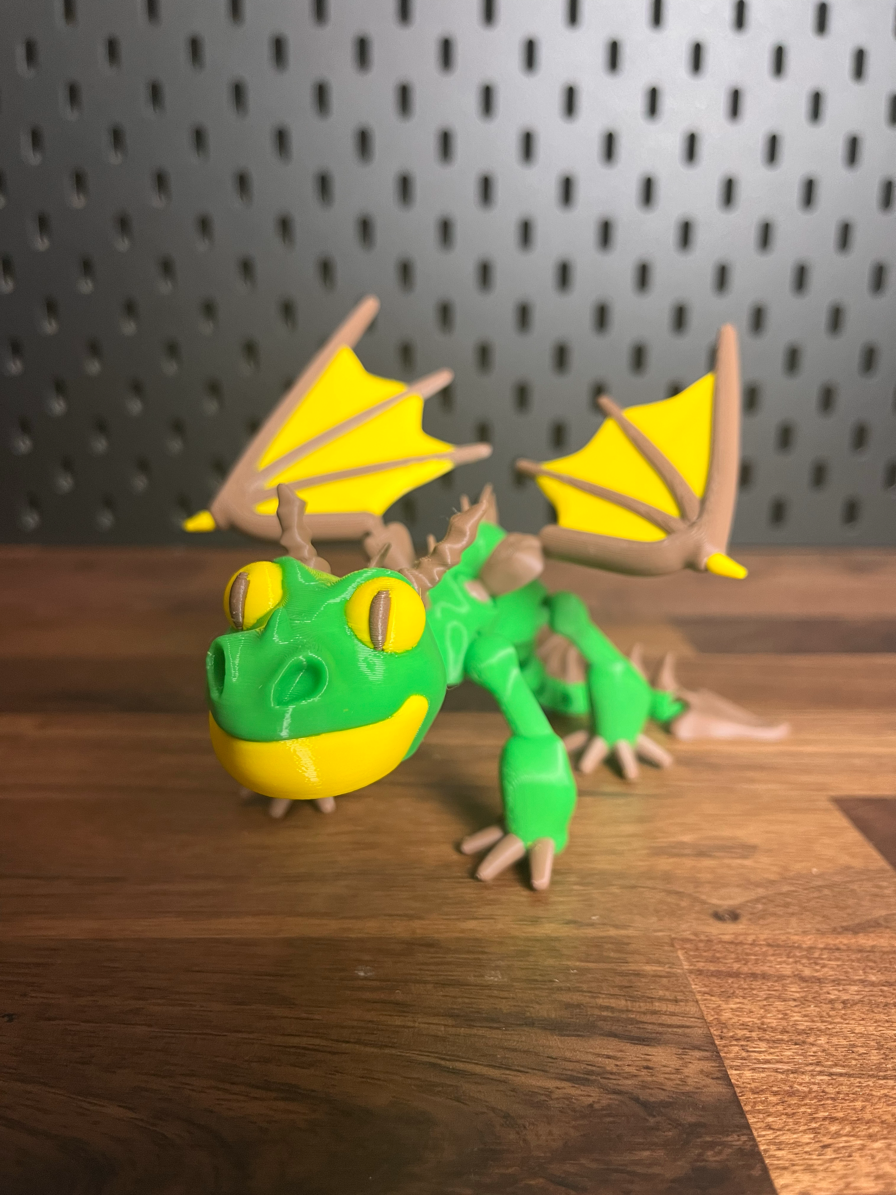 Terrible Terror Dragon (Tiny) – Articulated 3D Printed How To Train Your Dragon Figure