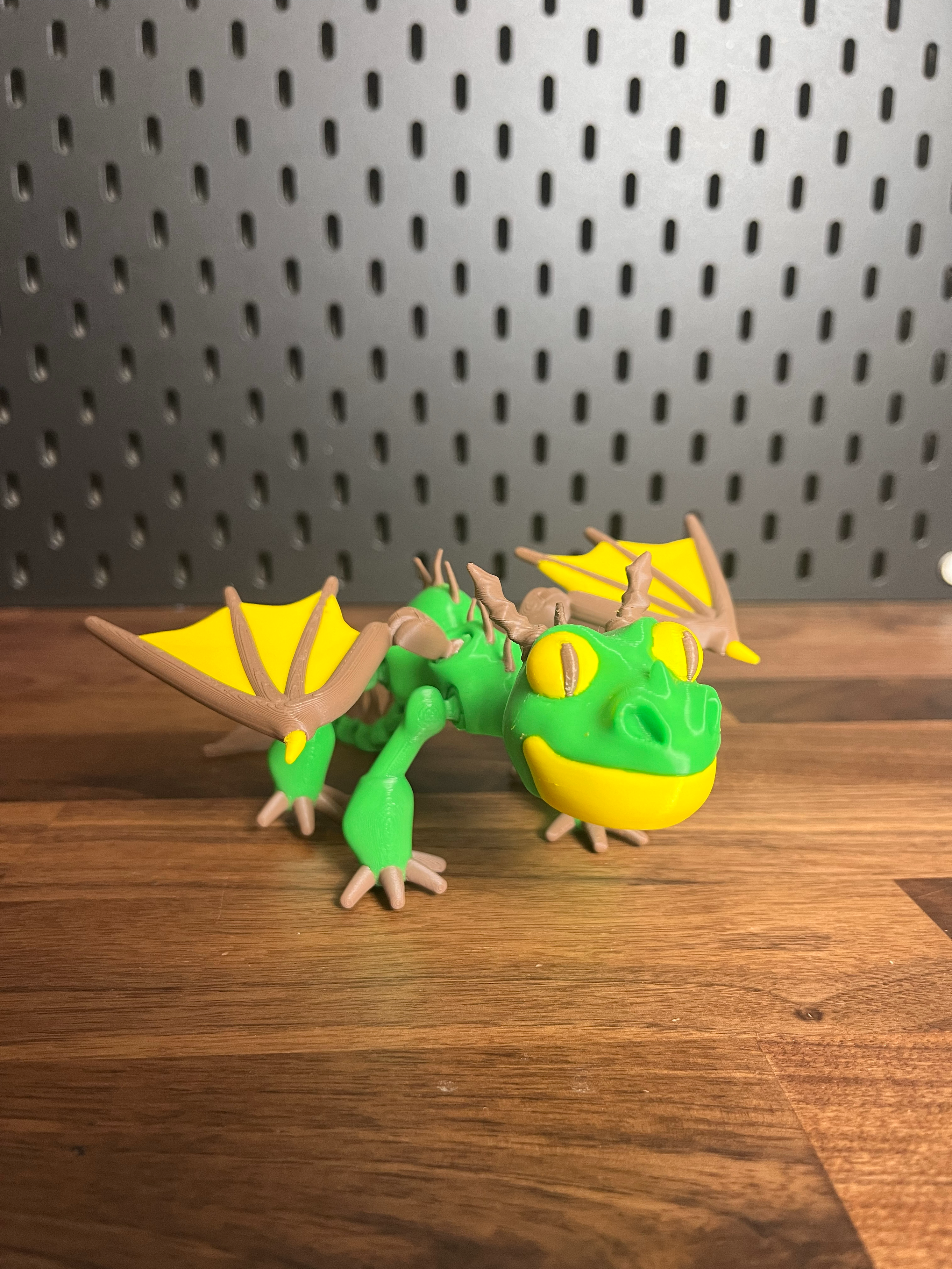 Terrible Terror Dragon (Tiny) – Articulated 3D Printed How To Train Your Dragon Figure