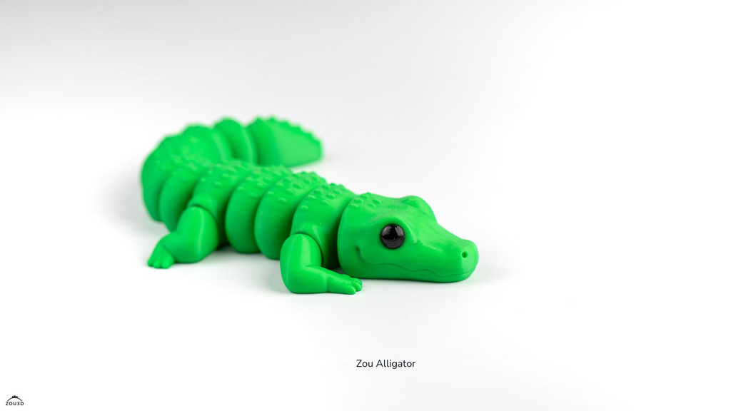 Alligator (Medium) – Articulated 3D Printed Gator